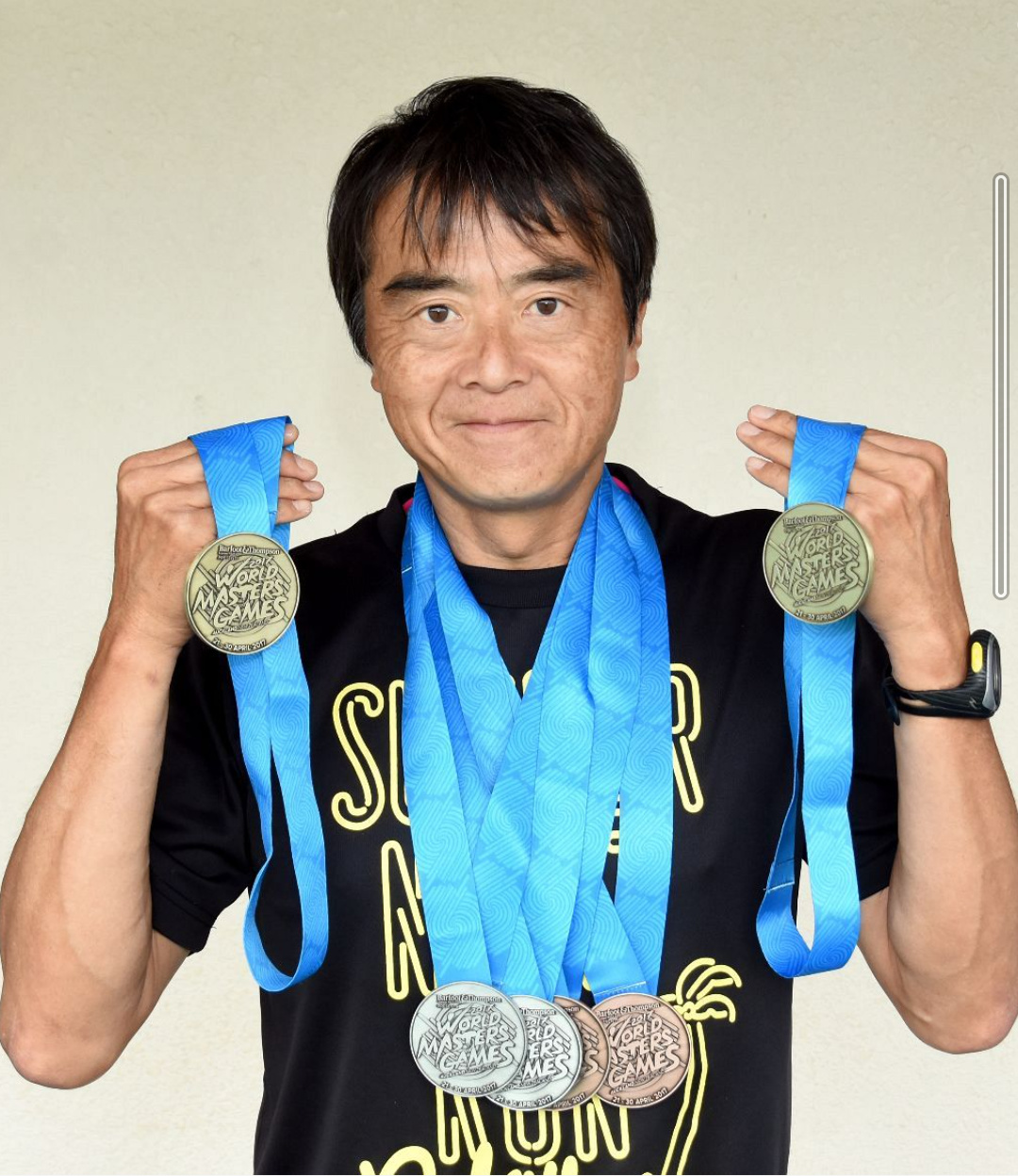 世界大会でメダル6個